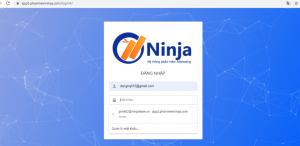 Đăng nhập vào phần mềm nuôi nick facebook ninja phone