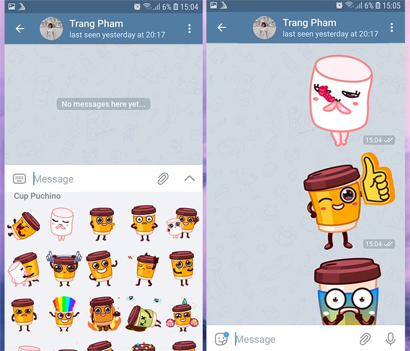 Hệ thống Emoji Telegram