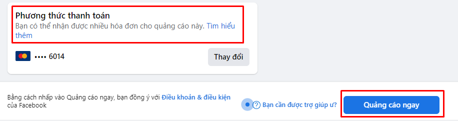 Chọn phương thức thanh toán phù hợp