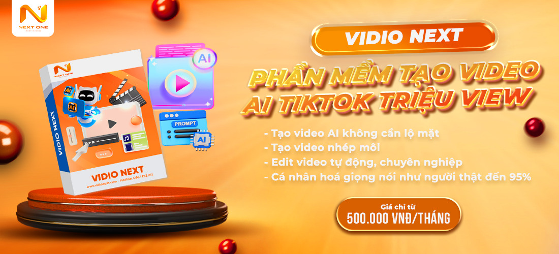 Sử dụng phần mềm Vidio Next