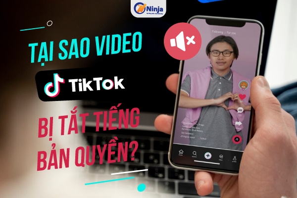 video TikTok bị tắt tiếng bản quyền